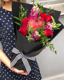 The Zahara Rose Protea Bouquet | BYDEAU Hong Kong